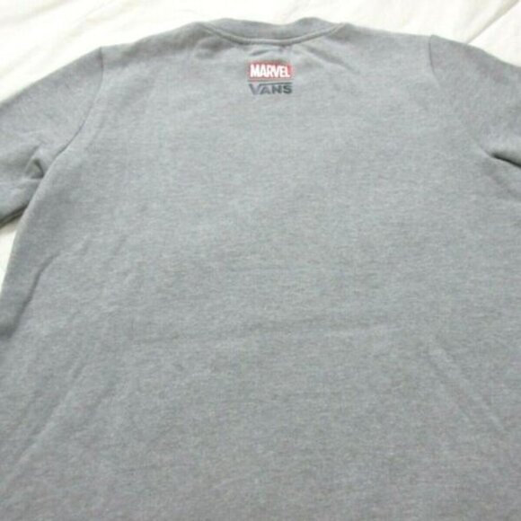 COPY - Vans x Marvel Women's Captain Marvel Pullover Crew-neck Logo Sweatshirt … - Picture 4 of 5